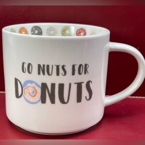 Opalhouse “Go Nuts for Donuts” Mug | Porcelain Coffee Cup | Target